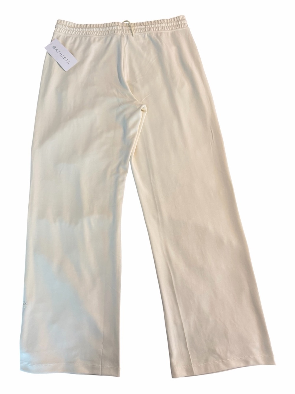 NWT |Athleta |Seasoft Straight Pant |XL Tall |Ivory |Wide Leg |34” Inseam - Picture 3 of 13